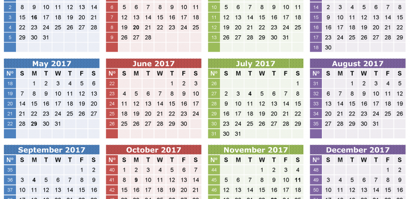 Ημερολόγιο 2017